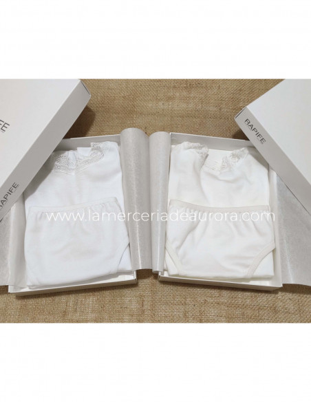 Conjunto Comunión niña (espalda baja) 2346 de Rapife - 2 colores