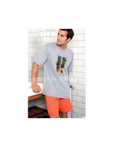 Pijama corto verano para hombre 5036 de Muslher