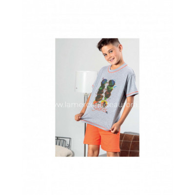 Pijama corto verano junior 3023 de Muslher