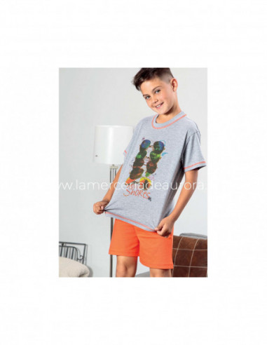 Pijama corto verano junior 3023 de Muslher