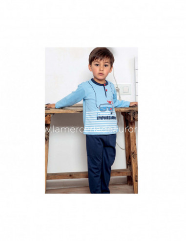 Pijama largo entretiempo infantil 2004 de Muslher