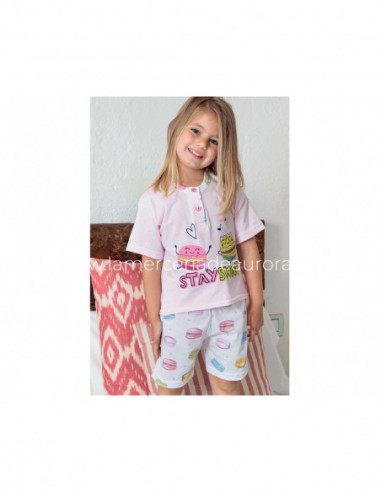 Pijama corto verano infantil 2017 de Muslher