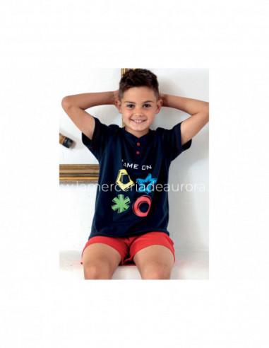 Pijama corto verano junior 3007 de Muslher