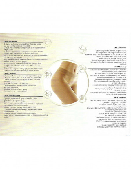 Panty sin costuras Superlativa 20 DEN de Omsa - 2 colores