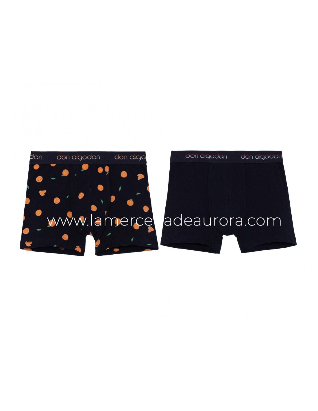 PACK-2 BOXER DE ALGODÓN HOMBRE DE DON ALGODÓN REF: PB07 de venta