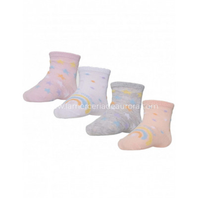 Calcetines bebé fantasía Estrellas (pack 2 pares) de...