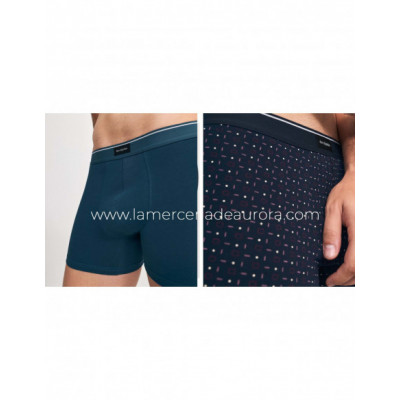 Bóxer hombre fantasía PB32 (pack 2 uds) Don Algodón - VERDE y MARINO FANTASÍA 2