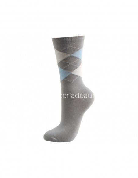 Calcetín mujer modal sin costuras Rombos 6160L de Rodfer - varios colores