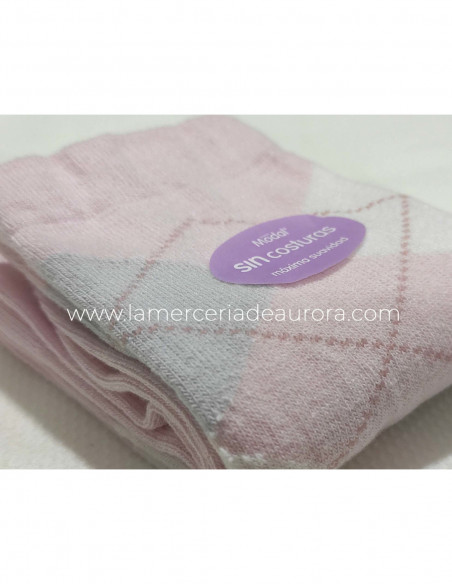 Calcetín mujer modal sin costuras Rombos 6160L de Rodfer - varios colores