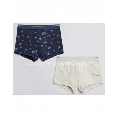 Bóxer infantil algodón (pack 2 uds) 18339 de Ysabel Mora 2