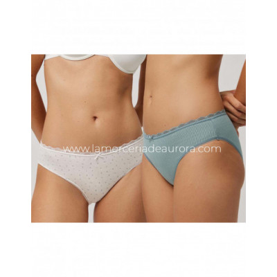 Braga midi fantasía 19377 (pack 2 uds) de Ysabel Mora