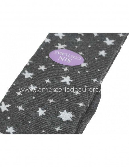 Calcetín alto mujer fantasía Estrellas de Rodfer - varios colores