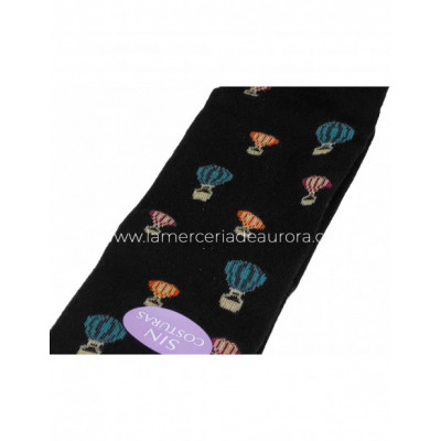 Calcetín alto mujer fantasía Globos de Rodfer - varios... 2