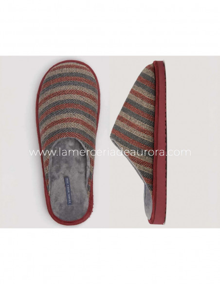 Zapatillas hombre Rayas de Ysabel Mora