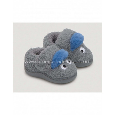 Zapatillas bebe cierre velcro Pequeño monstruo de Ysabel...