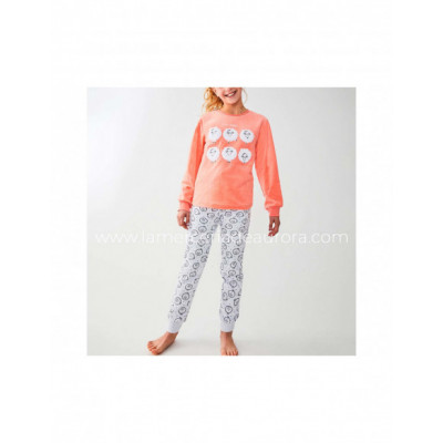 Pijama juvenil tundosado I am today... de Tobogán