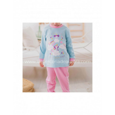 Pijama infantil algodón interlock 3 Little Faires de Kinanit