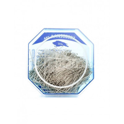 Alfileres de acero para costura nº 8 (cajas 25 gramos) de...