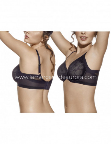 Sujetador Frida copa C con aros sin relleno de...