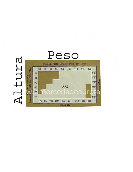 Panty relajante ATTIVA 40 Plus size (con pieza) de Omsa - 2 colores