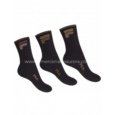 Calcetín mujer Black F3236D de Fila - varios colores