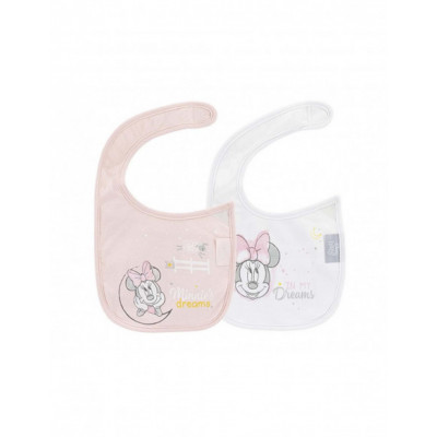 Babero velcro impermeable Dreams Minnie (2 uds) de Disney...