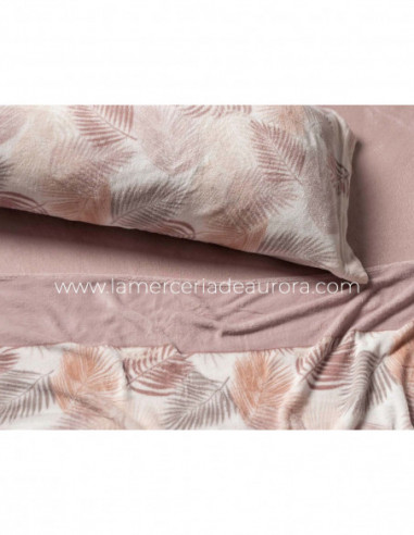 Sábanas invierno coralina Dian beige de Karamelo