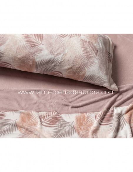 Sábanas invierno coralina Dian beige de Karamelo