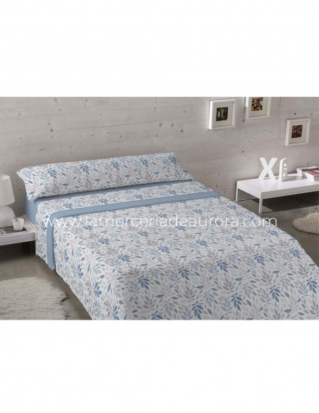 Sábanas invierno coralina Danna azul de Karamelo