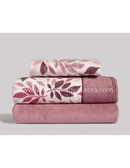 Sábanas invierno coralina Danna vino de Karamelo