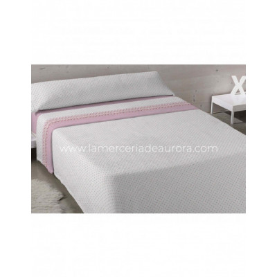 Sábanas invierno coralina Arian rosa de Karamelo