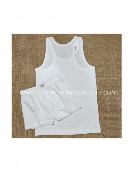 Conjunto Comunión niño Barco (bóxer) de Calamaro - 2 colores