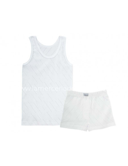 Conjunto Comunión niño Lluvia (bóxer) de Calamaro - varios colores