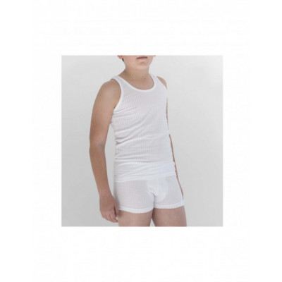 Conjunto Comunión niño Líneas (bóxer) 421 de Rapife - BLANCO
