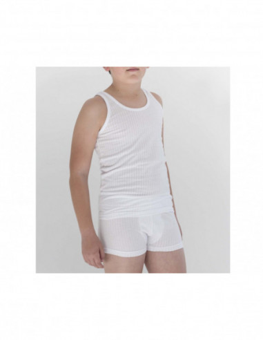 Conjunto Comunión niño Líneas (bóxer) 421 de Rapife - BLANCO