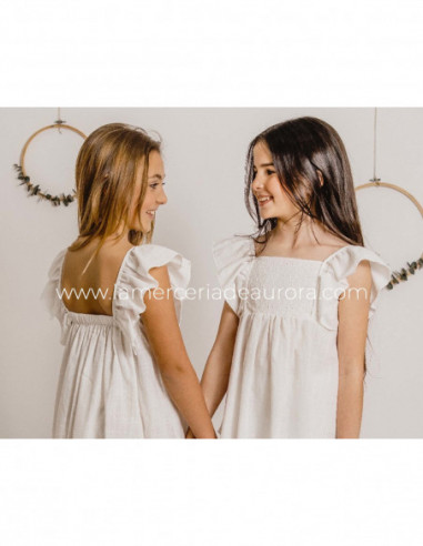 Camisón Comunión niña Alisa de Calamaro