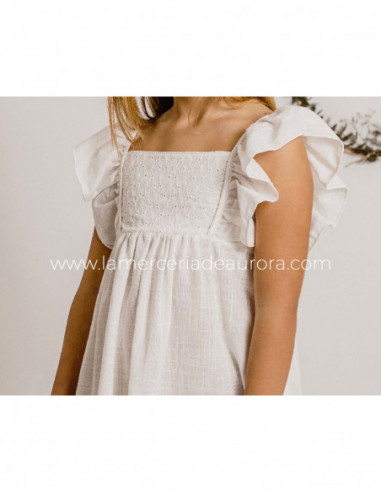 Camisón Comunión niña Alisa de Calamaro