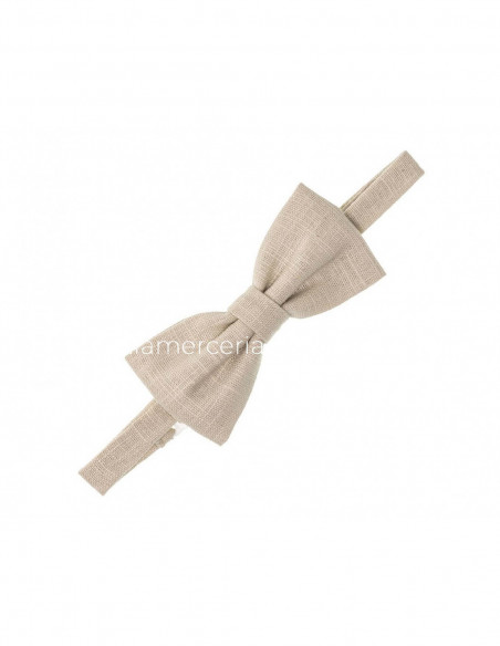 Pajarita niño lino rústico 7045 de Siena complementos - varios colores