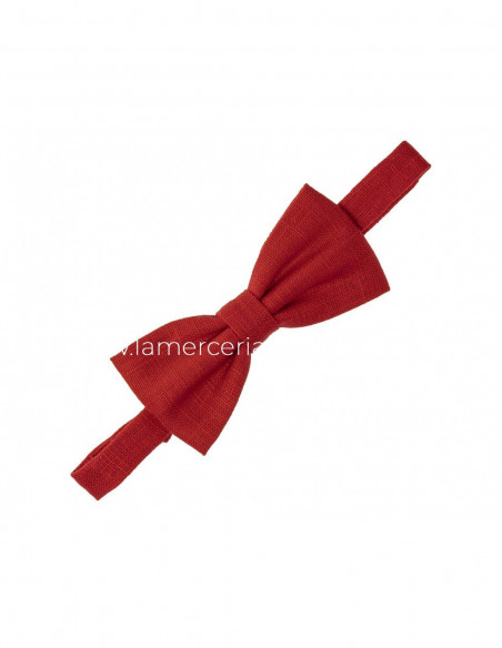 Pajarita niño lino rústico 7045 de Siena complementos - varios colores