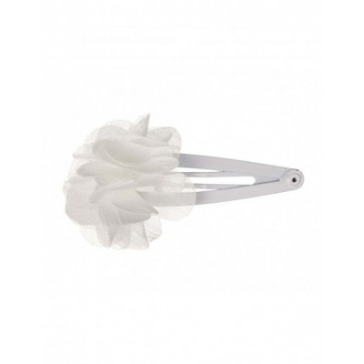 Clip rana con flor bambula de Siena complementos - varios... 2