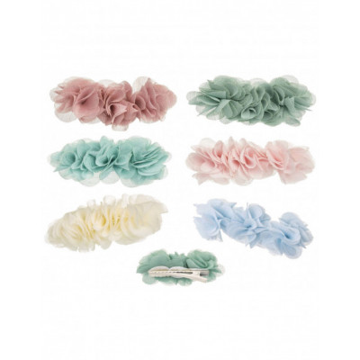 Pinza pico-pato "3 flores bambula" de Siena complementos...