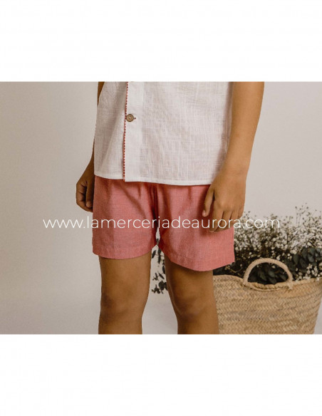 Pijama niño Comunión Frisa 49601 de Calamaro - detalle pantalón