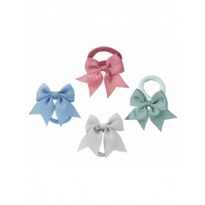 Coletero con lazo grosgrain colores suaves de Siena...