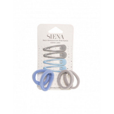 Clips rana + coleteros (4+4 uds) de Siena complementos 2