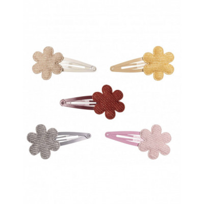 Clip rana con flor micropana