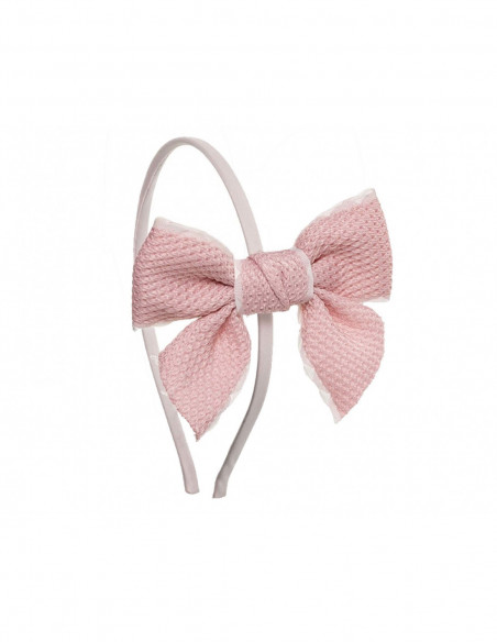 Diadema lazo piqué de Siena complementos - varios colores