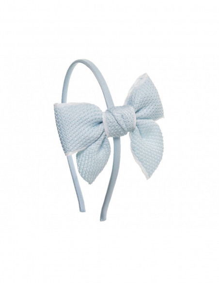Diadema lazo piqué de Siena complementos - varios colores