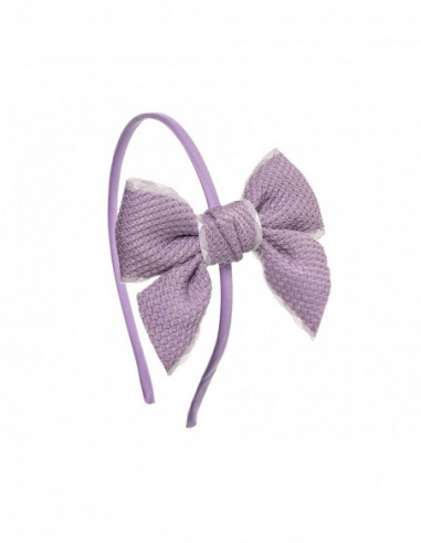 Diadema lazo piqué de Siena complementos -...