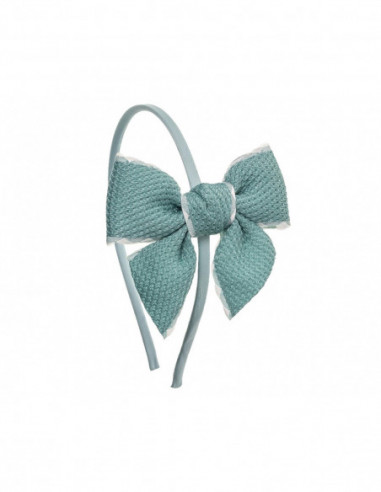 Diadema lazo piqué de Siena complementos -...