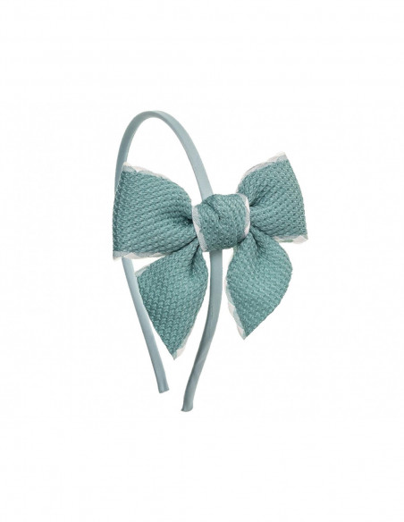 Diadema lazo piqué de Siena complementos - varios colores
